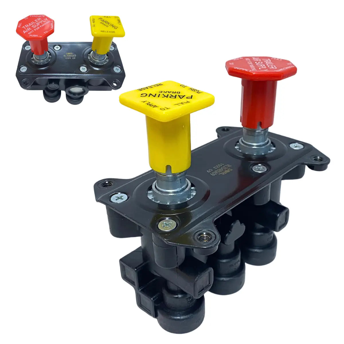 Freno Mano Doble Perilla Mv-3