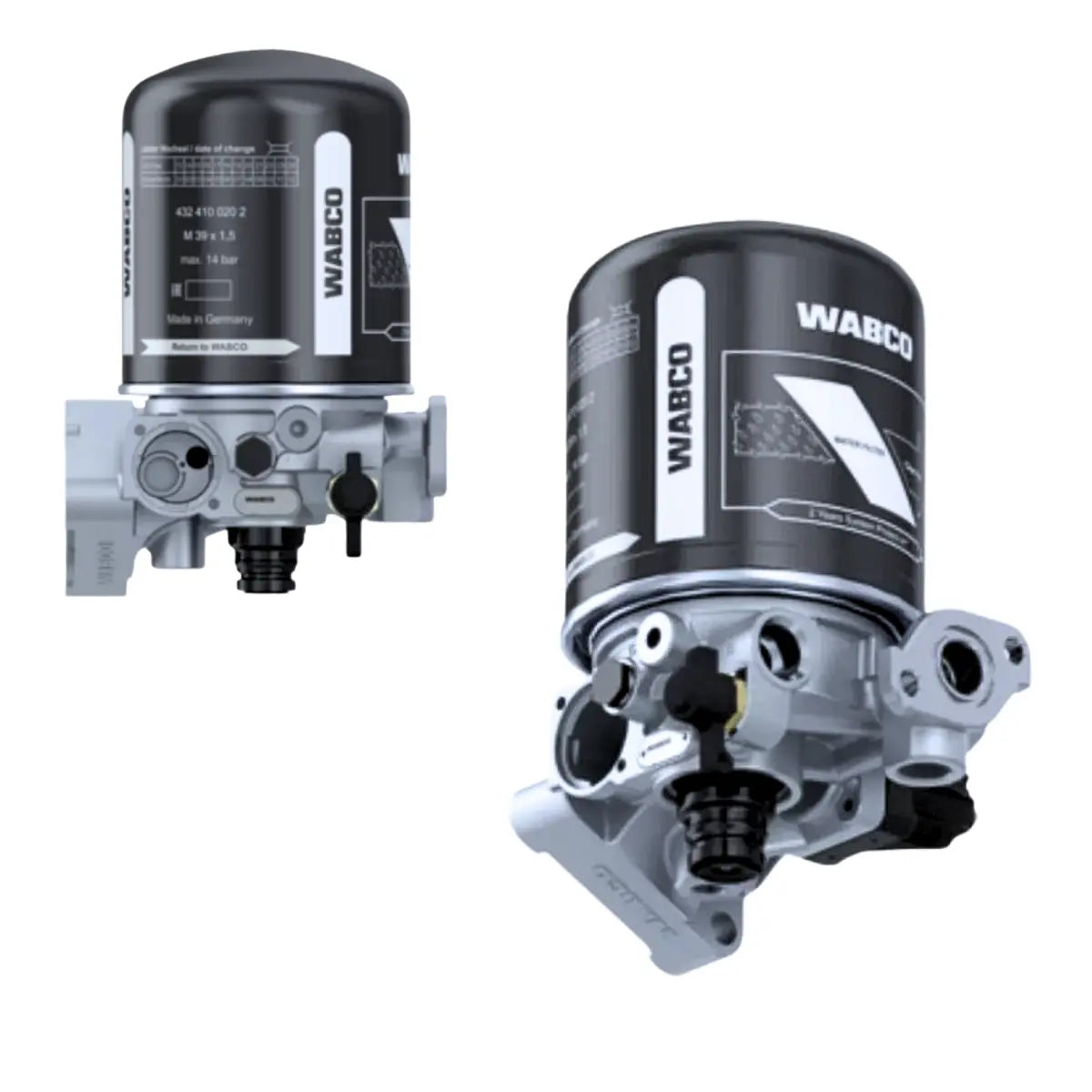 Secador Aire Con Filtro Mercedes 0004301515 Wabco 9324000030