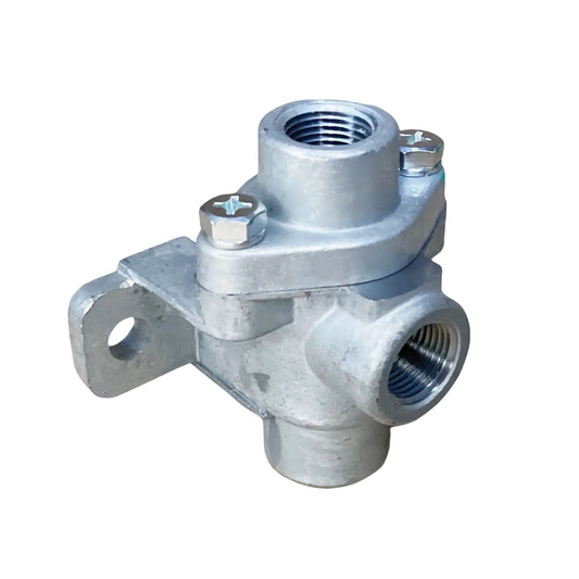 278614 | Válvula de Transferencia DC-4 3/8 x 3/8 con Soporte para MACK, NAVISTAR, MIDLAND