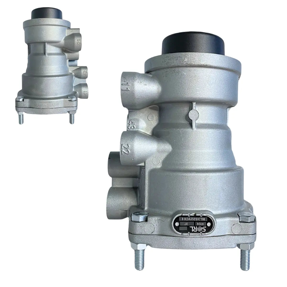 Valvula Distribuidora Con Emergencia Tipo Knorr Ac596A