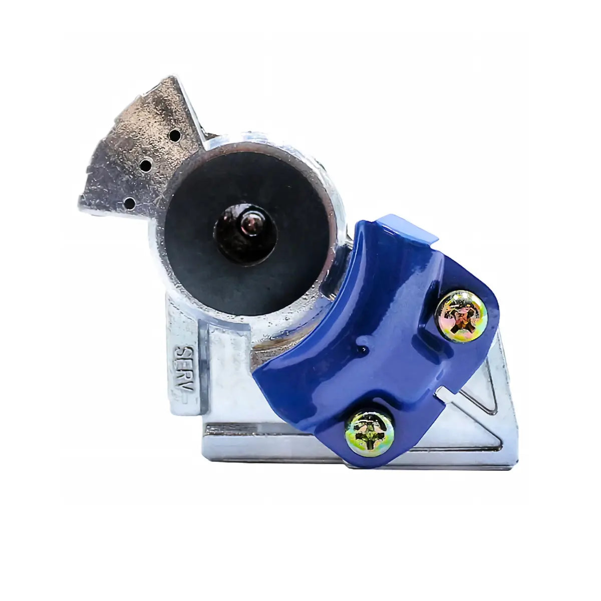 Mano Acople 3/8 con Ángulo Inclinado 90° Azul